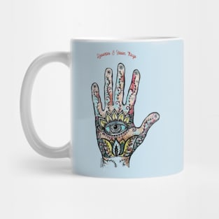 Hamsa Hand - Mysteries & Hidden Things. Mug